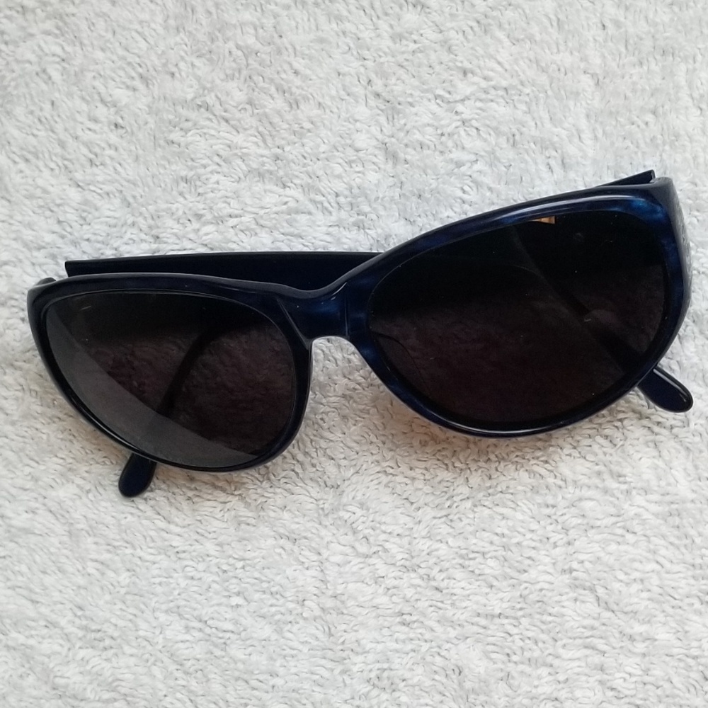 Blue 80's Karen Walker Sunglasses - Picture 8 of 8
